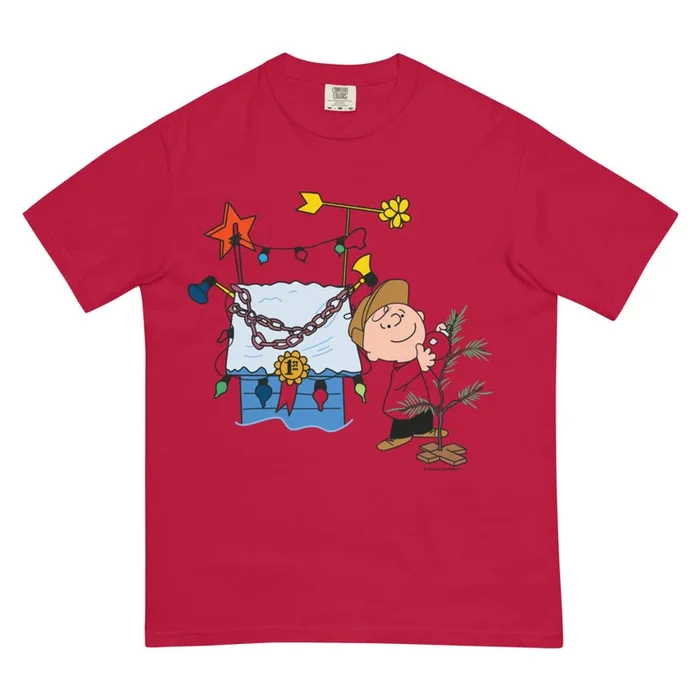 Peanuts A Charlie Brown Christmas Comfort Colors T-Shirt