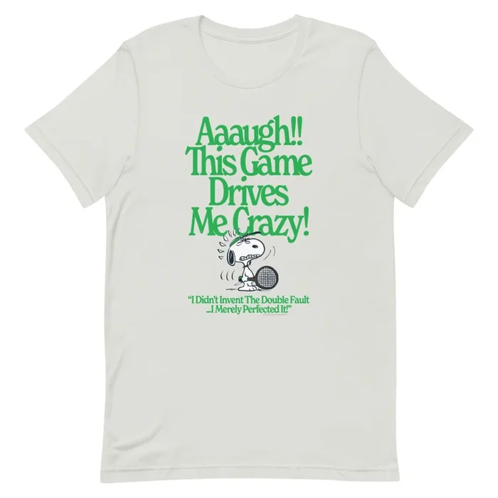 Peanuts This Game Drives Me Crazy Unisex T-Shirt