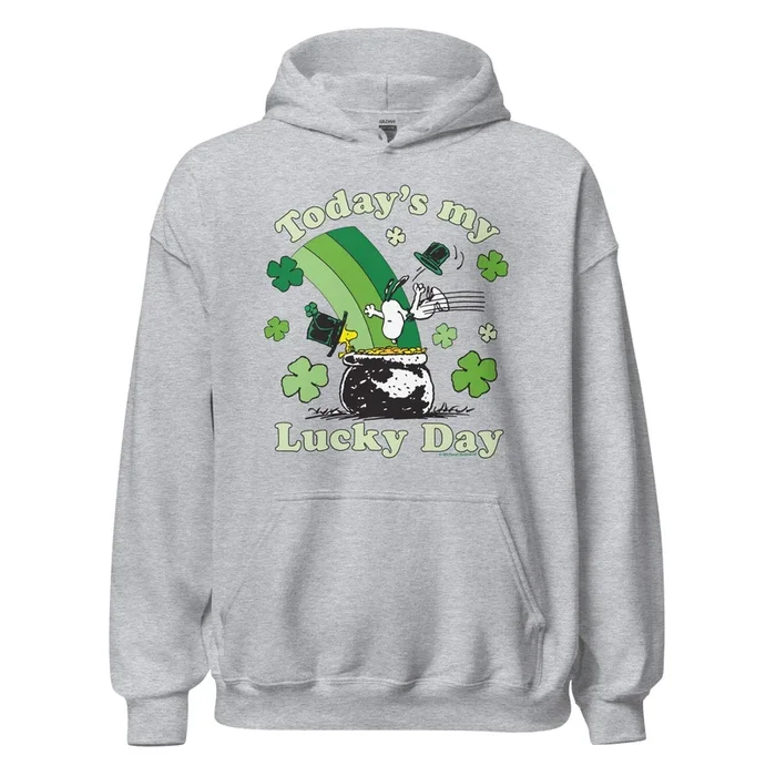 Peanuts Today’s My Lucky Day Unisex Hoodie