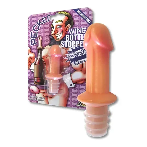 Pecker Wine Bottle Stopper by Ozze Creations