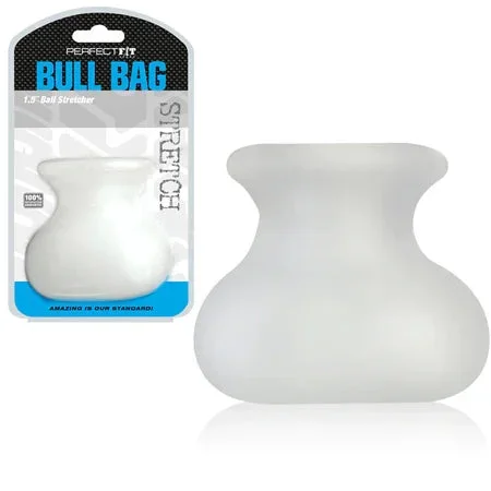 Perfect Fit Bull Bag 1.5 Ball Stretcher – Clear