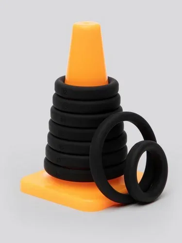Perfect Fit Play Zone Cock Ring Set (9 Pack)