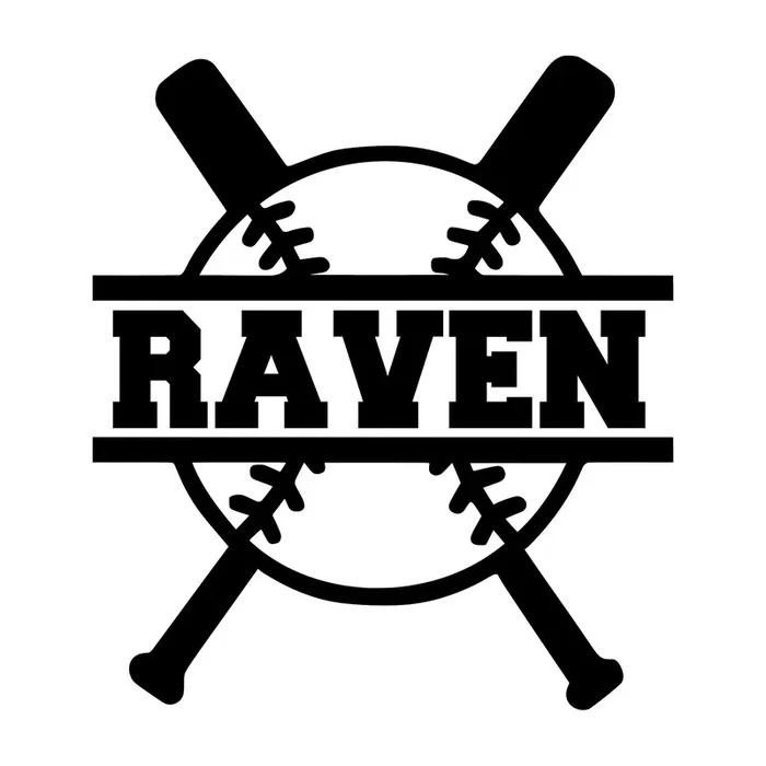 Personalized Baseball Decal Sticker