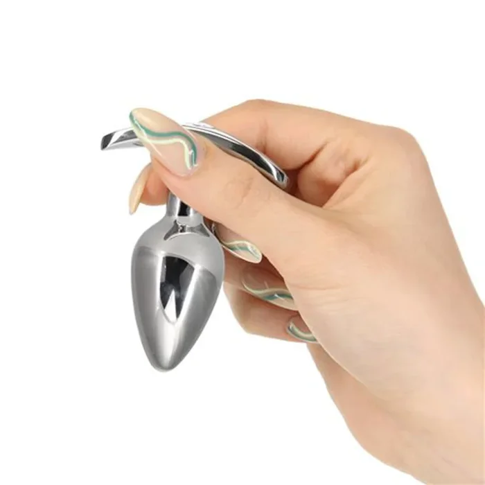 Pillow Talk Sneaky Luxurious Metal Butt Plug For Beginners