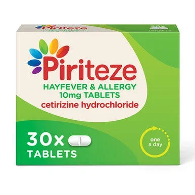 Piriteze Antihistamine Allergy Relief 30 Tablets