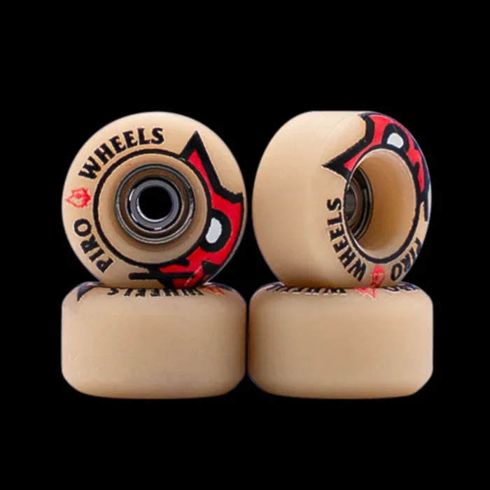 Piro Performance Graphic Fingerboard Wheels – Bone Head