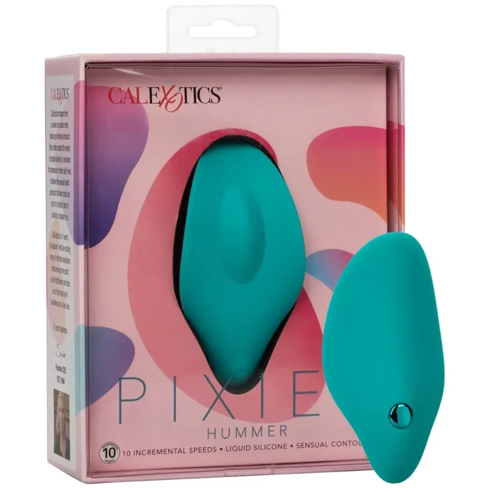 Pixies Hummer Rechargeable Silicone Massager with Ergonomic Contours