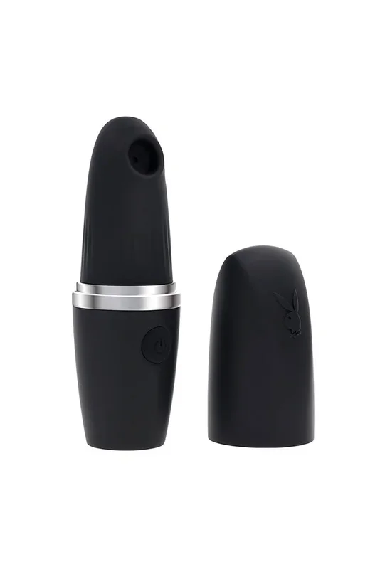 Playboy – Excursion Clitoral Stimulator with Suction – Black