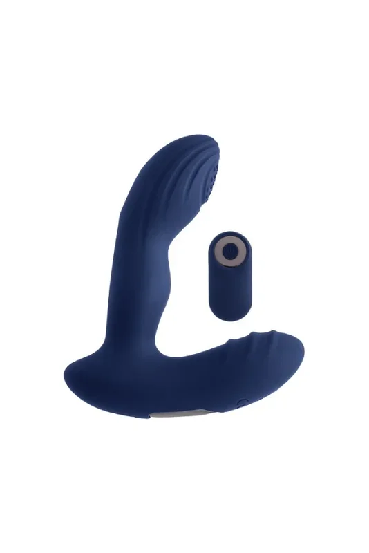 Playboy – Pleasure Pleaser Warming & Tapping Prostate Massager – Blue