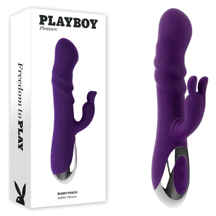 Playboy Pleasure BUNNY PUNCH – Twirling Rabbit Vibrator