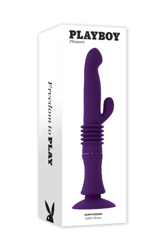 Playboy Pleasure Hoppy Ending Rabbit Vibrator