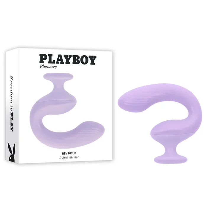 Playboy Pleasure REV ME UP – USB Rechargeable Dual Motor Curved Vibrator