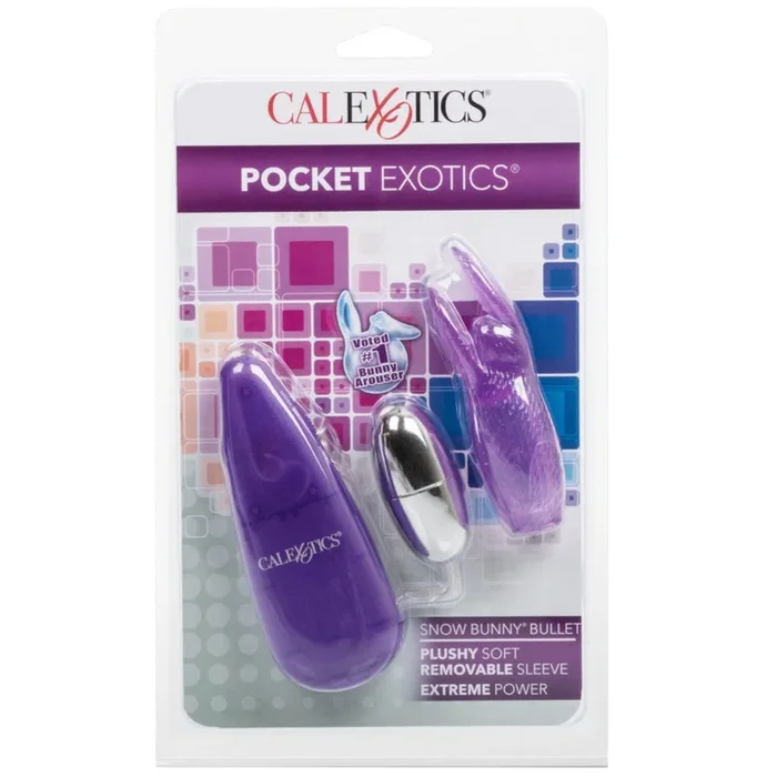 Pocket Exotics Snow Bunny Bullet – Purple