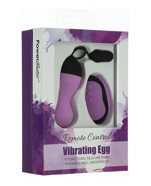 Powerbullet Remote Control Vibrating Egg – Purple