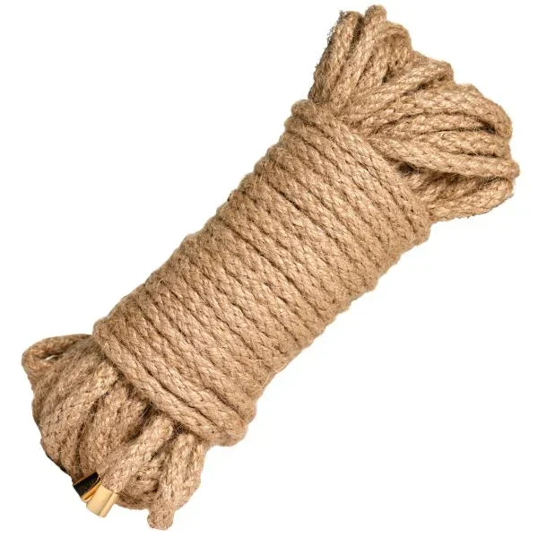 Premium Braided Jute Bondage Rope – 50 Feet