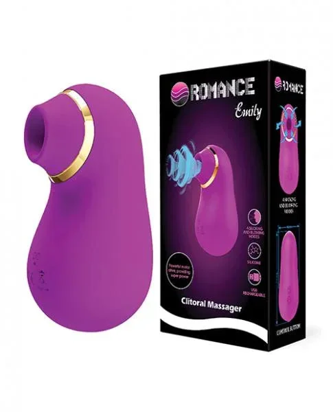 Pretty Love Romance Emily Sucking Clitoral Massager – Fuchsia