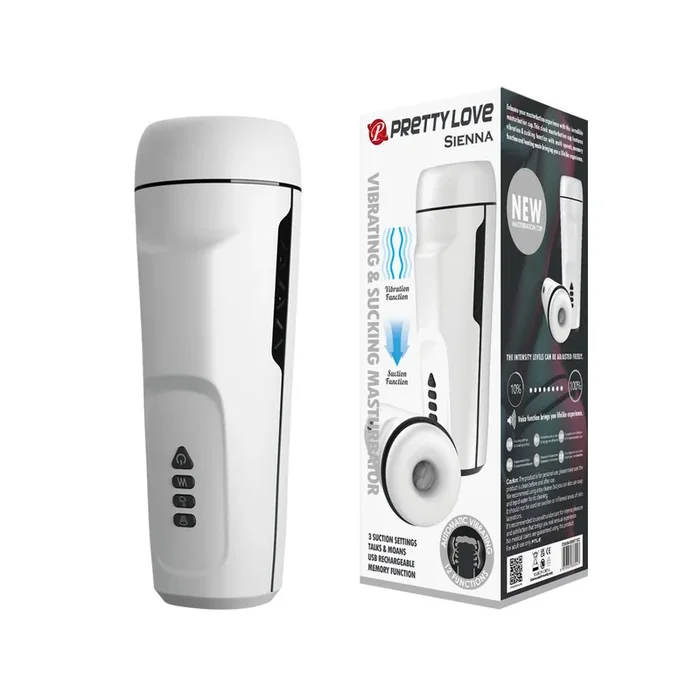 Pretty Love | Sienna Sucking & Vibrating Masturbator