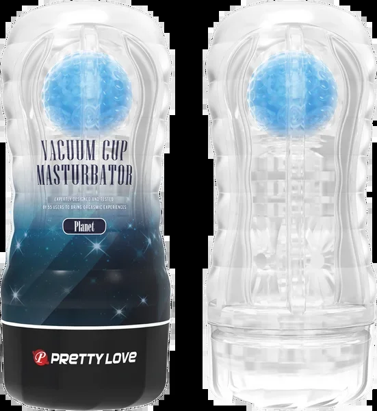 Pretty Love Vacuum Cup Ball-Rolling Masturbator (Planet)