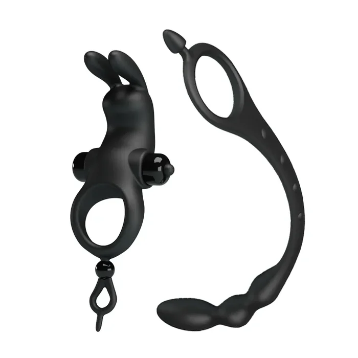 Pretty Love Vibrating Penis Sleeve V – Cock Ring And Anal Plug