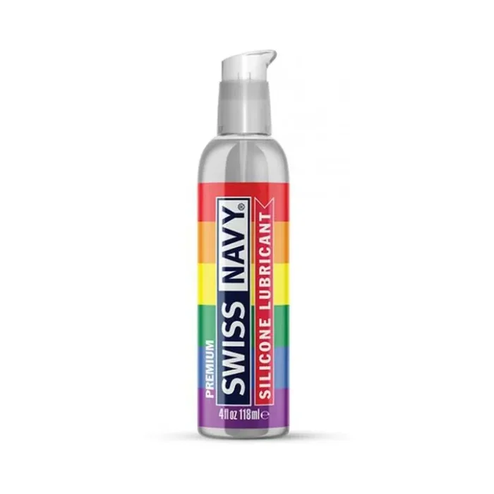 Pride Edition Silicone Lubricant – 4oz Pump