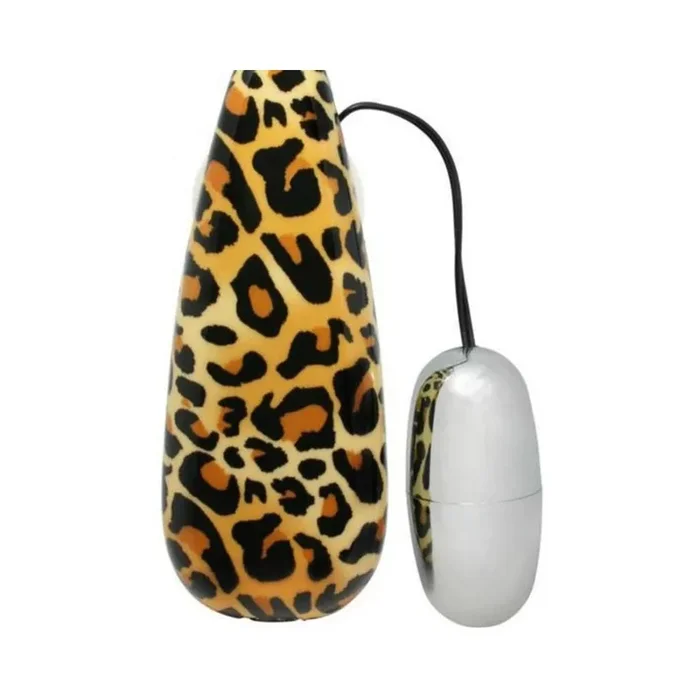 Primal Instincts Vibrating Egg – Leopard Print