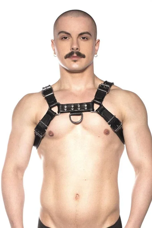 Prowler – Premium Leather Chest Harness