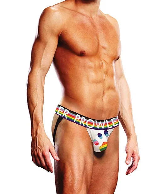 Prowler Oversized Paw Jock Strap – White/Multi XL
