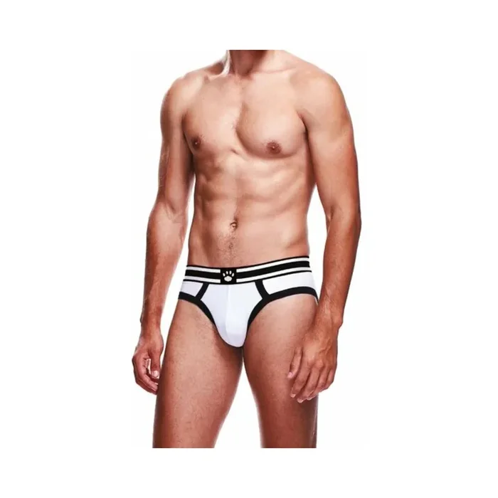 Prowler White/black Brief