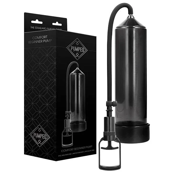 Pumped Comfort Beginner Pump – Black Penis Pump
