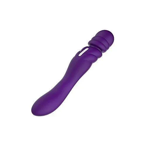 Purple Pleasure Jane Rechargeable Dual-Ended Massager: Ultimate G-Spot & Clitoral Bliss