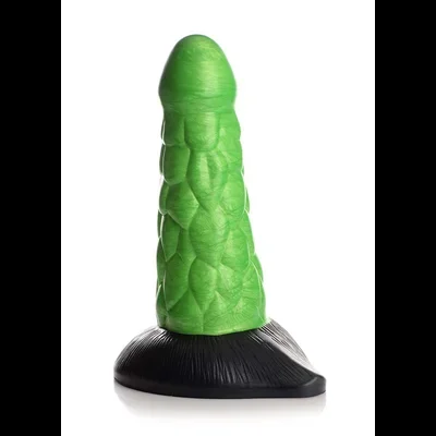 Radioactive Reptile – Thick Scaly Silicone Dildo