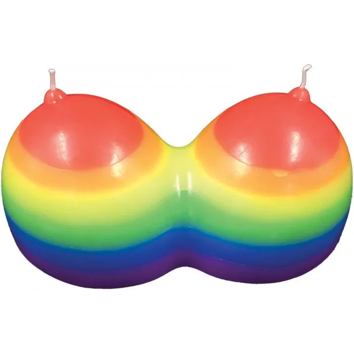 RAINBOW Jumbo Boobie Candle – HOTT PRODUCTS