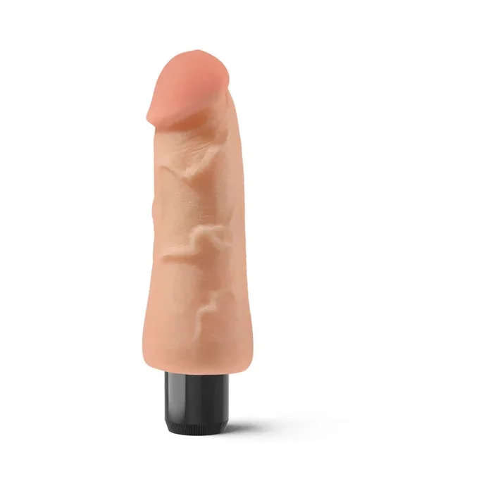 Real Feel Lifelike Toyz No 4 Beige Vibrating Dildo