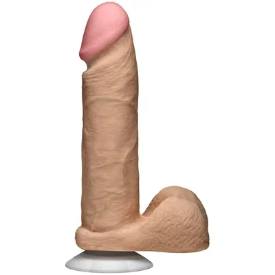 Realistic Cock with Balls – Removable Vac-U-Lock Suction Cup – ULTRASKYN 20 cm – Vanilla