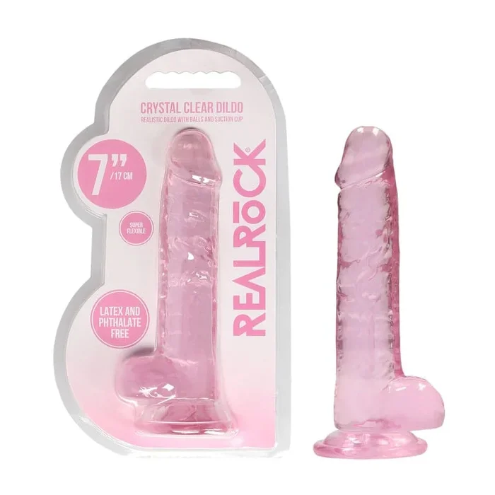 RealRock 7” Realistic Dildo With Balls