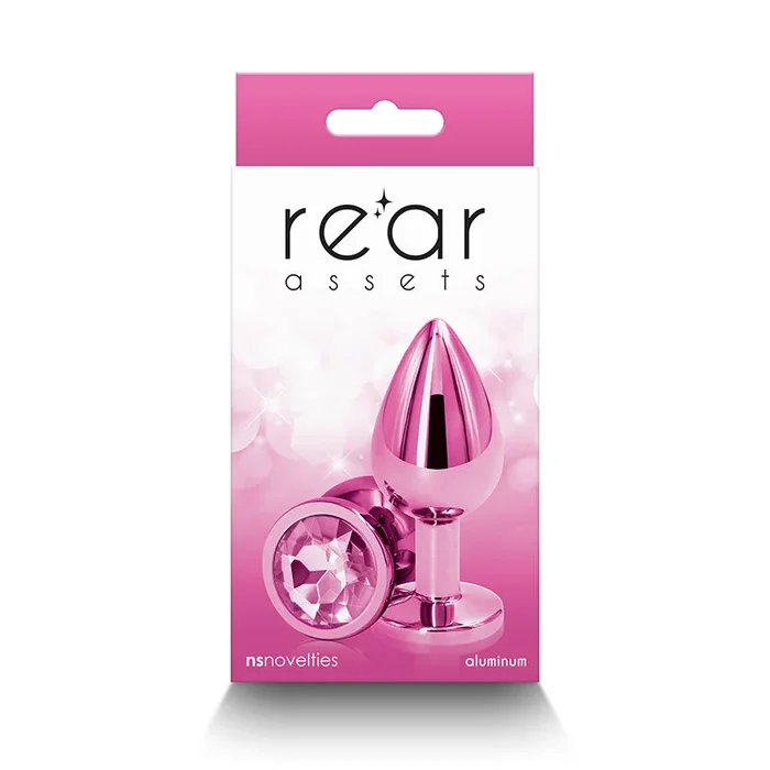Rear Assets Aluminum Anal Plug Medium by NS Novelties