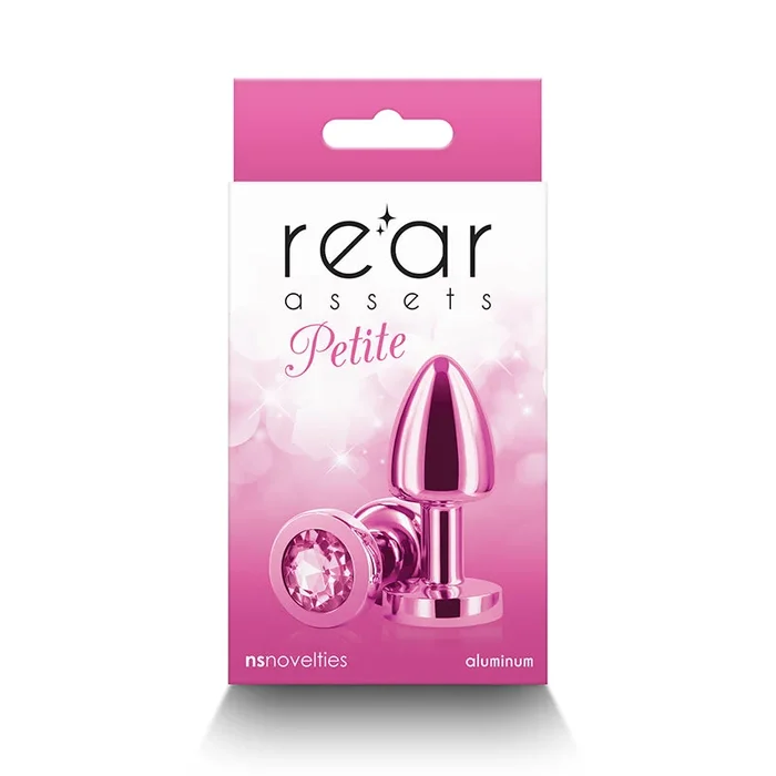 Rear Assets Petite Aluminum Anal Plug Small by NS Novelties