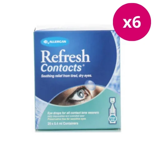 Refresh Contacts Vials x 6