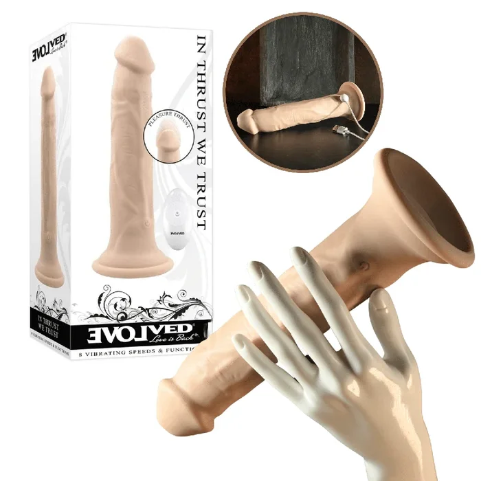 Remote Control Thrusting Dildo Vibrator G-Spot Stimulator Multi-Speed Sex Toy