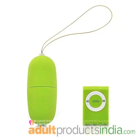 Remote Control Vibrating Egg – green