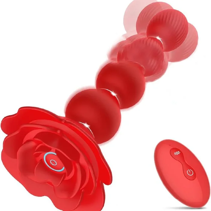 Remote-Controlled Anal Vibrator with 20 Modes for Beginners & Couples