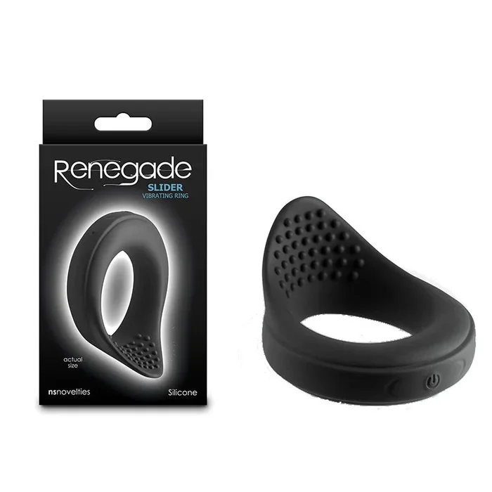 Renegade Slider – – USB Rechargeable Vibrating Cock Ring