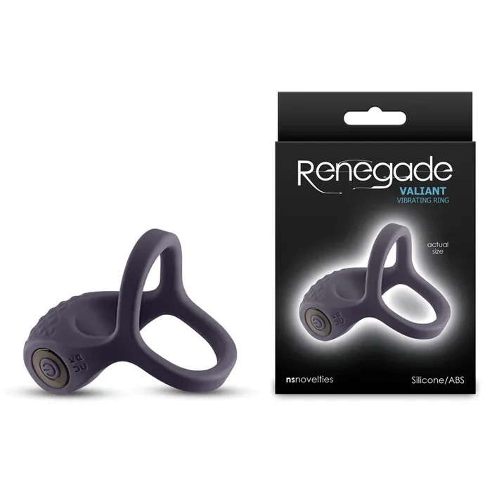 Renegade Valiant – Grey – Grey USB Rechargeable Cock Ring
