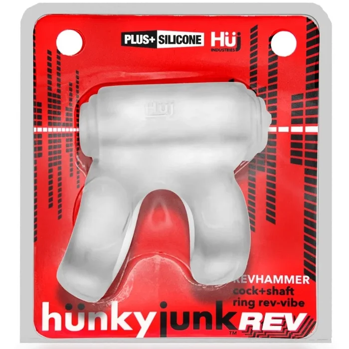 REVHAMMER Reverb Vibrating Cock & Shaft Ring – Clear Ice