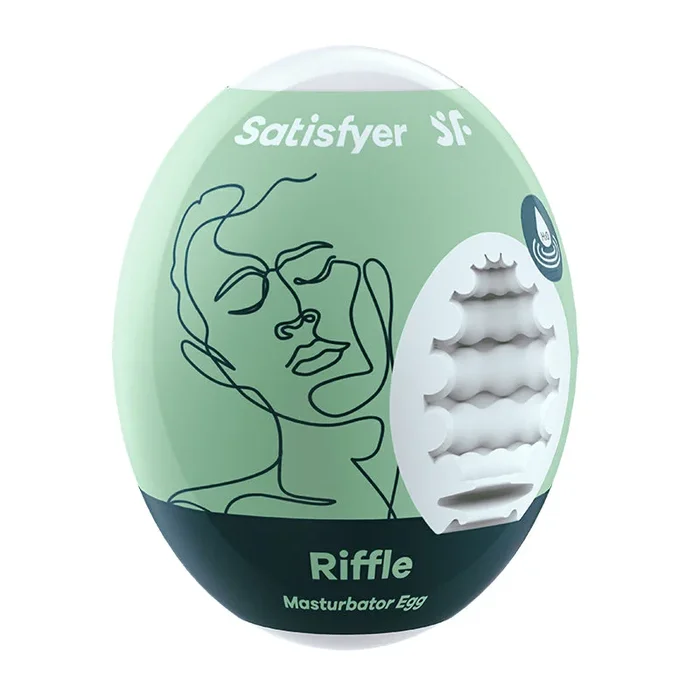 Riffle Masturbator Egg by Satisfyer