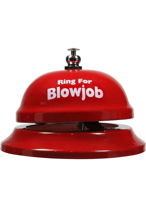 Ring For Blowjob Table Bell Bachelorette Party Supplies