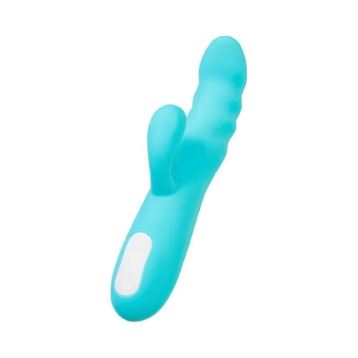 Rotating Shaft Rabbit Vibrator – Merry Swirl – Blue