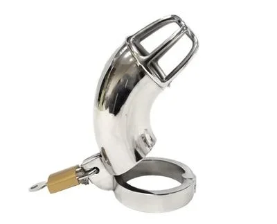 Rouge Cock Cage With Padlock