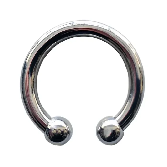 Rouge Stainless Steel Small Horse Shoe Cock Ring 30mm