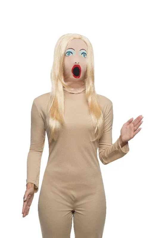 Rubies Costume Company – Doll Mask with Wig